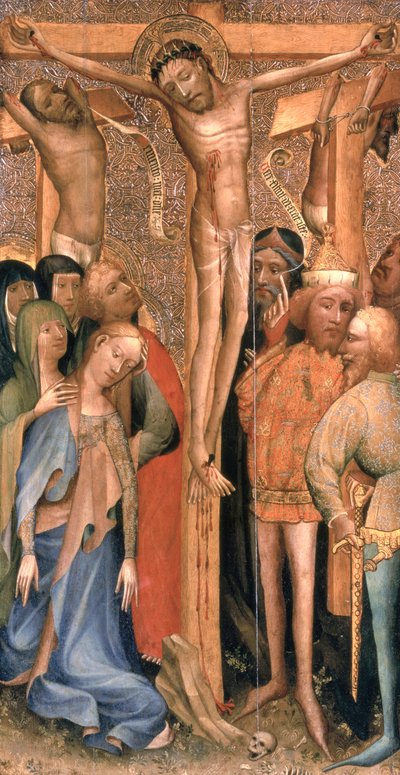 La Crucifixion, vers 1395 - English School